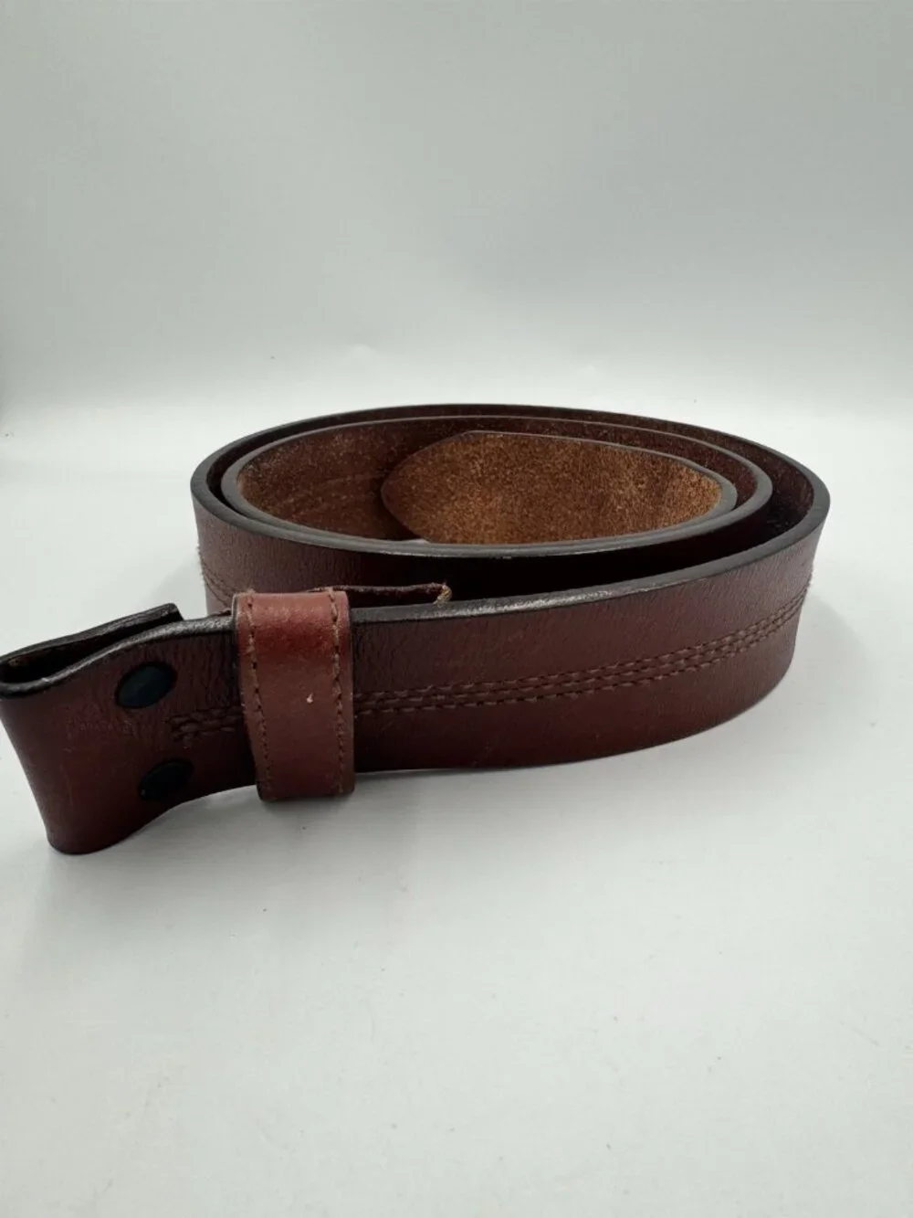 Carhartt Leather Work Belt Brown Size 38